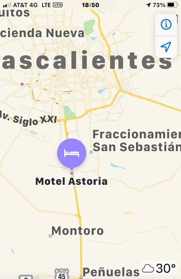 Motel Astoria Aguascalientes Zewnętrze zdjęcie